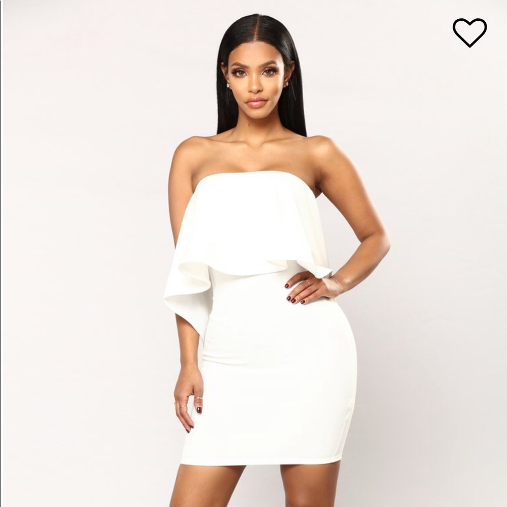 NWT Fashion Nova - Flounce House Dress - M